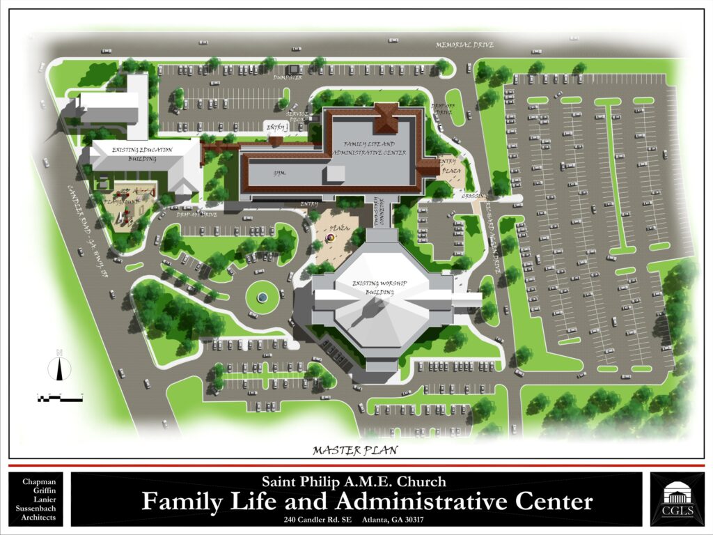 Master Plan for St. Philip AME Church Family Life Center in Atlanta